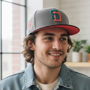 New Era San Diego Padres 2023 All-Star Game Fitted Hat Gray Black - Size 7 1/8